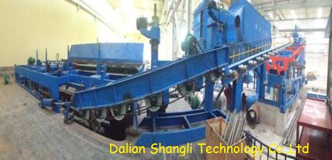 The Steel Pipe Galvanizing Line